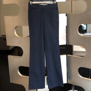 Theory Max C Navy Blue Dress Pants Suit Slacks 00